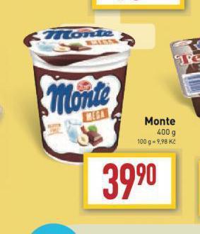 Billa Monte nabídka