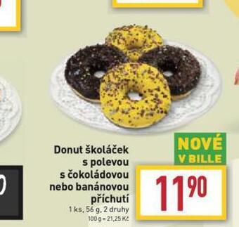 Billa Donut nabídka