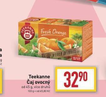 Billa Teekanne čaj nabídka
