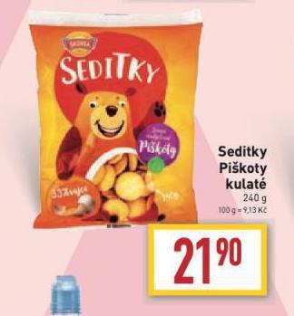 Billa Seditky piškoty nabídka