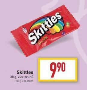 Billa Skittles nabídka
