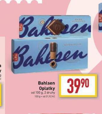 Billa Bahlsen oplatky nabídka