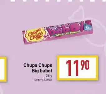 Billa Chupa chups big babol nabídka