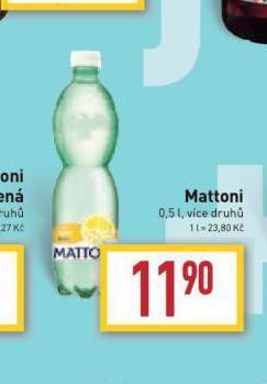 Billa Mattoni nabídka