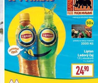 Billa Lipton ledový čaj nabídka
