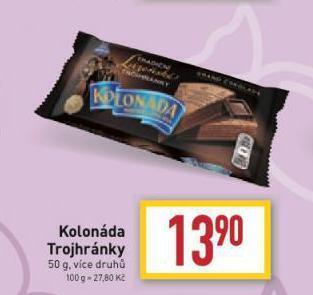 Billa Kolonáda trojhránky nabídka