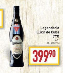 Billa Legendario elixir de cuba nabídka