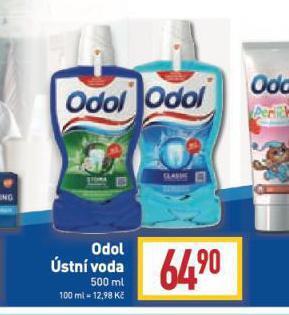 Billa Odol ústní voda nabídka