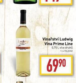 Billa Vinařství ludwig nabídka