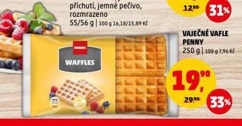 Penny Market Vaječné vafle nabídka