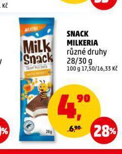 Penny Market Snack milkeria nabídka