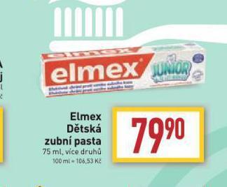 Billa Elmex zubní pasta nabídka