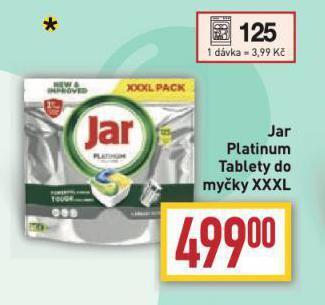 Billa Jar tablety do myčky nabídka