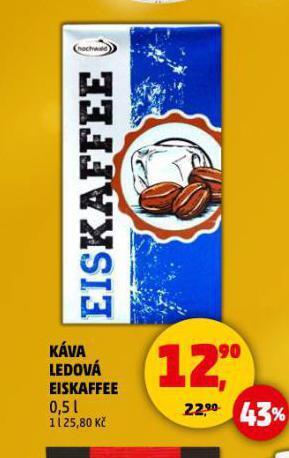 Káva ledová eiskaffee