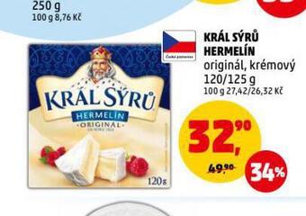 Penny Market Král sýrů hermelín nabídka
