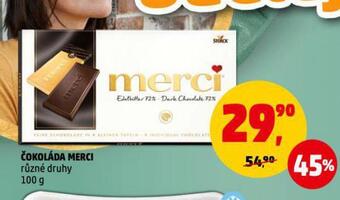 Penny Market Čokoláda merci nabídka