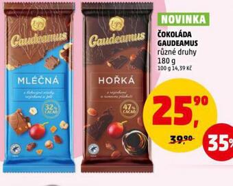 Penny Market Čokoláda gaudeamus nabídka
