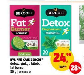 Penny Market Bylinné čaje bercoff nabídka