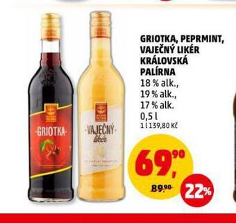 Penny Market Vaječný likér nabídka