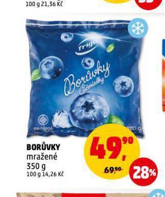 Penny Market Borůvky nabídka