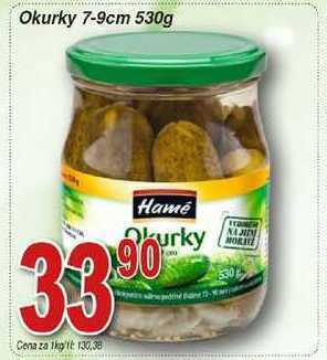 Hruška Hamé okurky 7-9 cm 530g nabídka