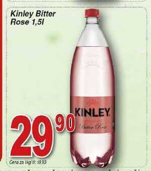 Kinley bitter rose 1,5l