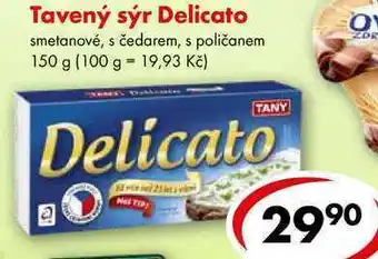 CBA Tavený sýr delicato, 150 g nabídka