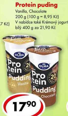 CBA Protein puding, 200 g nabídka