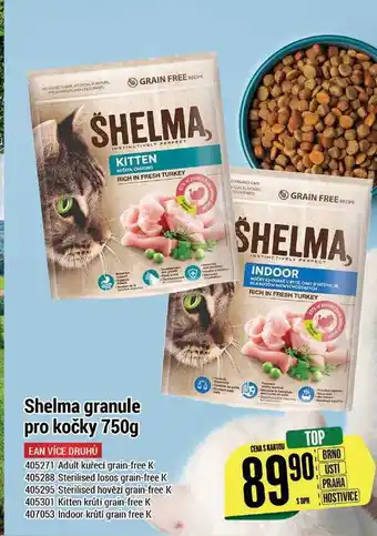 Tamda Foods Shelma granule pro kočky 750g nabídka