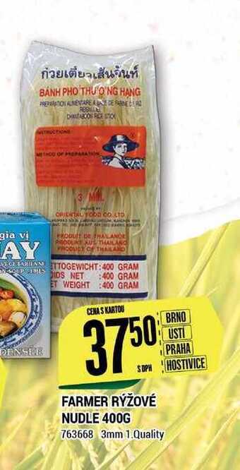 Farmer rýžové nudle 400g