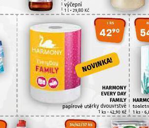 Terno Harmony papírové utěrky nabídka