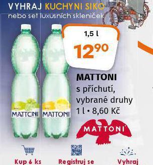 Terno Mattoni s příchutí nabídka