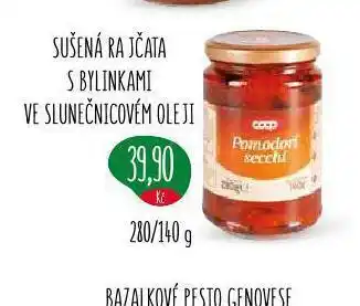 Terno Sušená rajčata s bylinkami ve slunečnicovém oleji nabídka