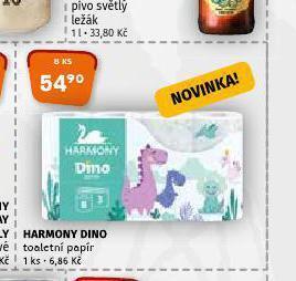 Terno Harmony dino toaletní papír nabídka