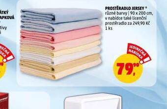 Prostěradlo jersey