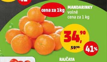 Penny Market Mandarinky nabídka