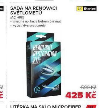 Auto Kelly Sada na renovaci světlometů nabídka
