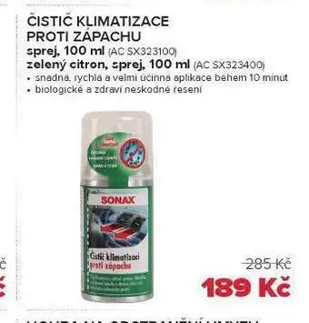 Auto Kelly Čistič klimatizace proti zápachu nabídka