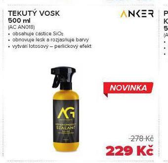Auto Kelly Tekutý vosk nabídka