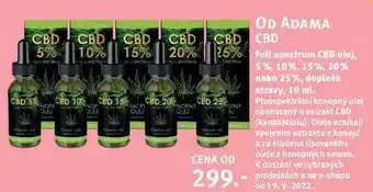 Rossmann Od adama cbd, 10 ml nabídka
