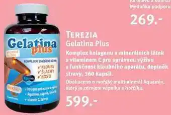 Rossmann Terezia gelatina plus, 360 kapslí nabídka
