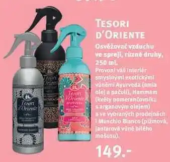 Rossmann Tesori d'oriente osvěžovač vzduchu, 250 ml nabídka