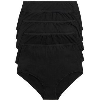 Rohlik.cz Marks & spencer vyšší spodní kalhotky, černé, velikost 12 (uk) nabídka