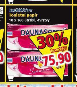 Norma Daunasoft toaletní papír nabídka