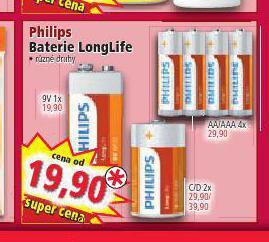 Norma Philips baterie nabídka
