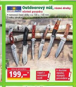 Norma Outdoorový nůž nabídka