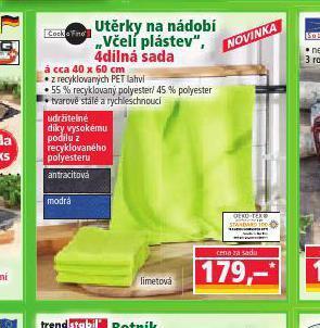 Norma Utěrky na nádobí nabídka