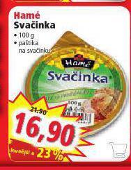 Norma Hamé svačinka nabídka