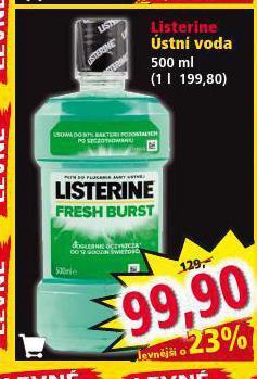 Listerine ústní voda