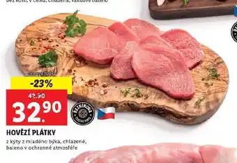 Lidl Hovězí plátky nabídka